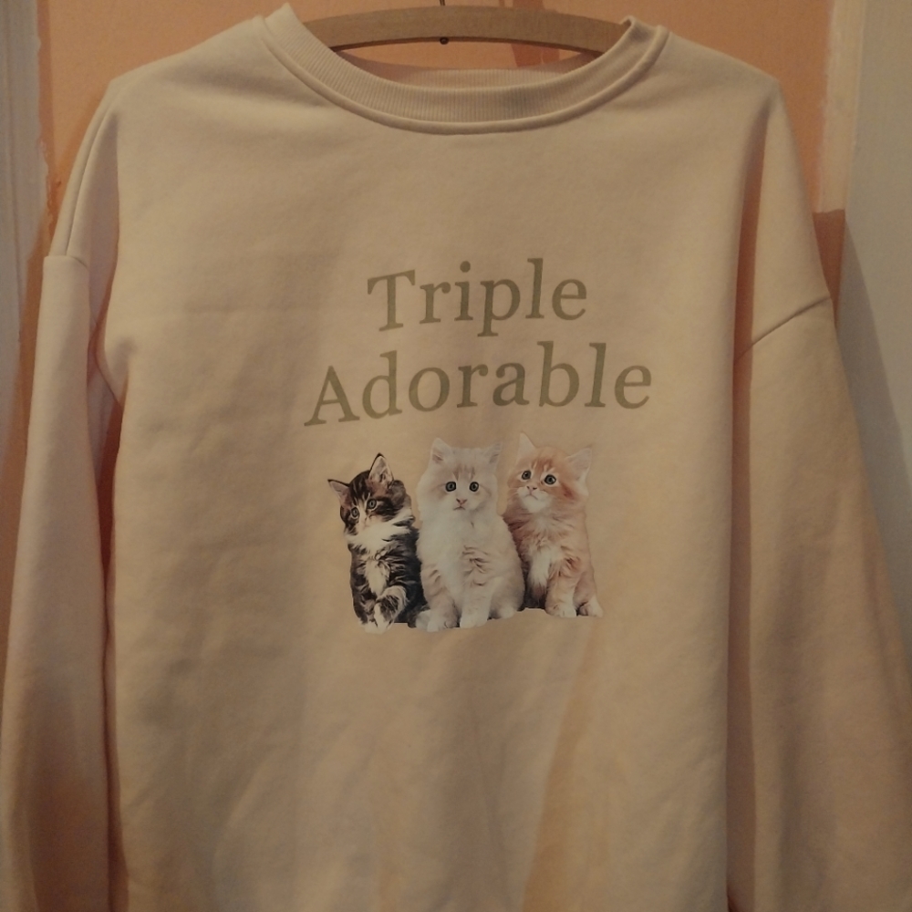 Women's Dazy 1xl petite plus sweatshirt